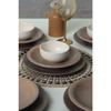 Brown Mix Dinnerware Set 18 Pieces For 6 Persons 950-958-977