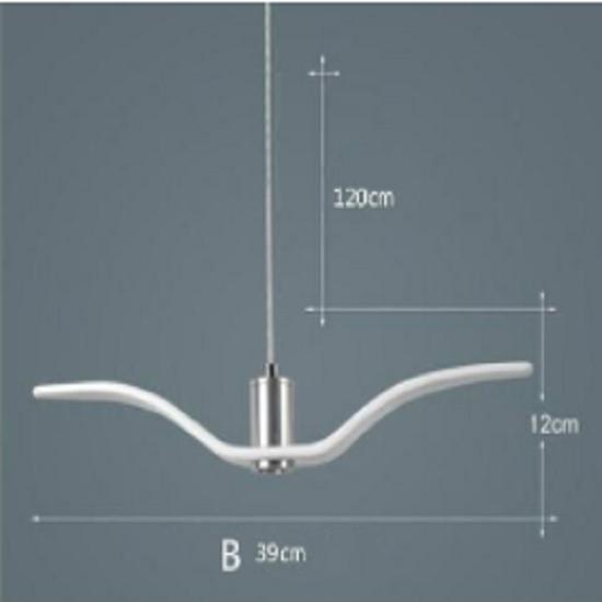 Светодиодные люстры Люстры «Чайка» Люстра для спальни Украшение Люстра Светодиодная люстра Встраиваемый монтаж Светодиодные креативные люстры