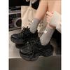 Premium Thick-soled Dad Shoes Women's 2025 New Retro Heightened Feet Small Versatile Casual Sports Shoes
