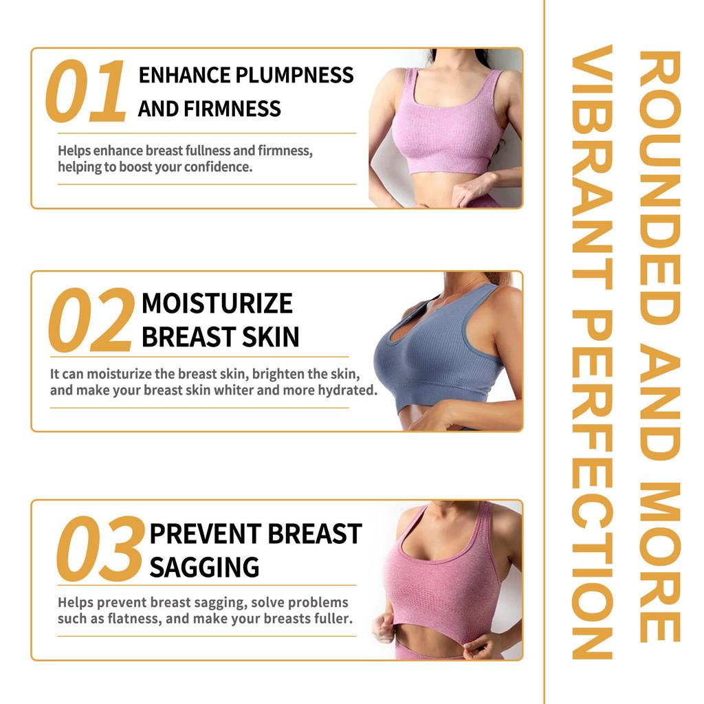 Пластырь для подтяжки груди с кристаллами пчелиного протеина, пластырь для груди, пластырь для улучшения груди, натуральный питательный укрепляющий пластырь для женщин 10 мл