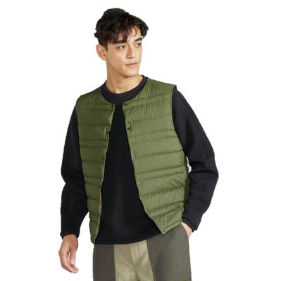 Жилет Down Outdoor Sphagnum B2MEB551, с терморегулирующим и тепловыделяющим материалом, мужской, зеленый,