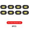 4/8/12pcs for Chevrolet MALIBU SPARK AVEO CAPTIVA Corvette CRUZE IMPALA Car Door Shock Absorber Pad Anti-Collision Sticker  PA2