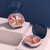 3 Grid Pill Box 4 Grid Granule Storage Box Waterproof Pills Organizer  Travel