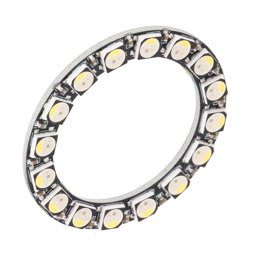 RGB светодиодная кольцевая плата 16 бит SK6812 32 цвета и флуоресцентная белая кольцевая лампа настенные часы световой драйвер