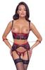 Cottelli Bondage - Sexy 3-Piece Open Bondage Set XL