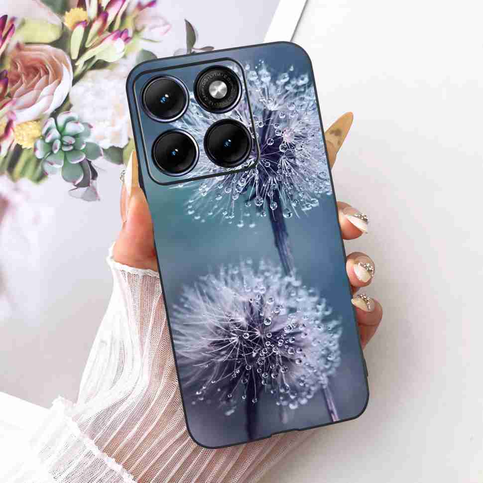 Чехол для Motorola Edge 70 Fusion 5G Мультяшный Кот Панда ТПУ Черный Чехол для XT2605-1 XT2605-2 XT2605-4 Мягкий Силиконовый Чехол для Телефона