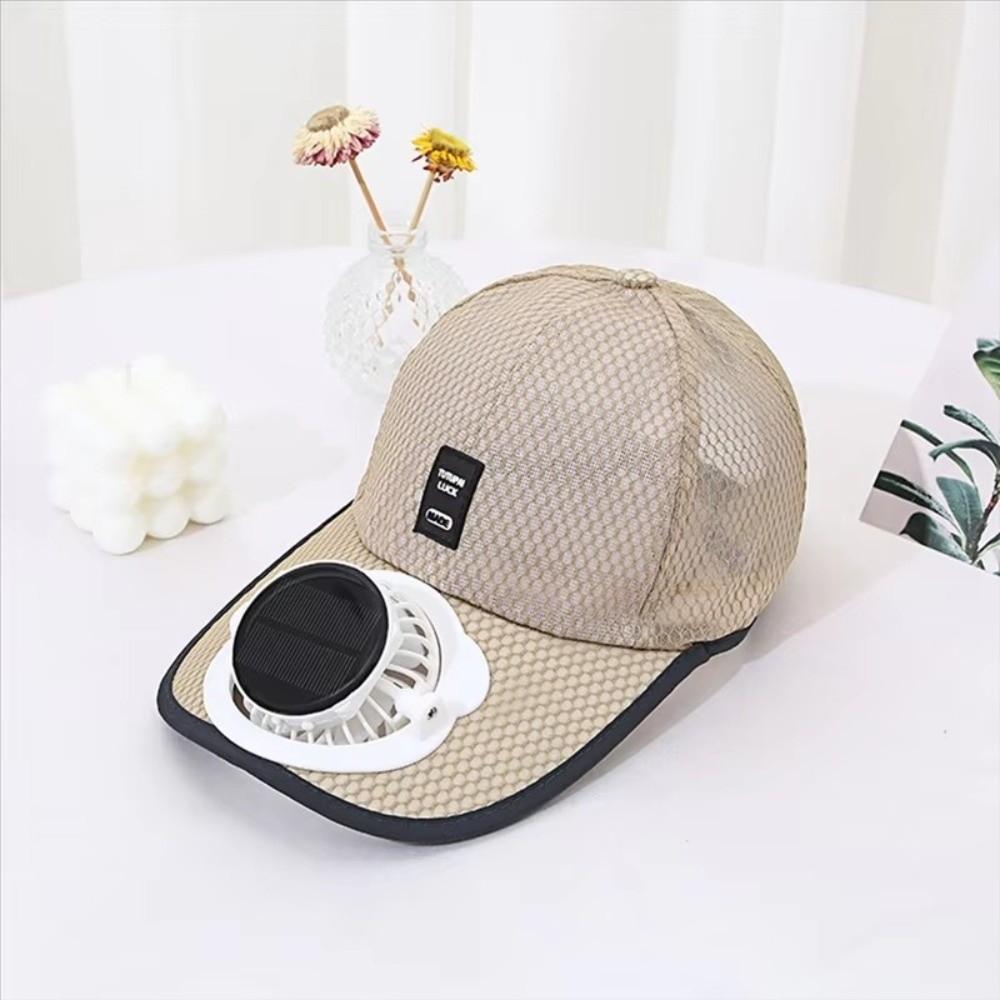 Sun Protection Baseball Cap with Fan Strong Wind Summer Fan Visor Cap Cooling Fishing Hats  Sport
