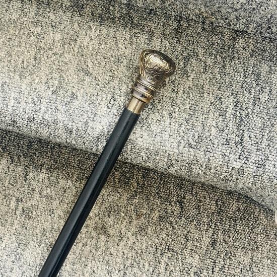 Walking Stick Viking Wooden Walking Cane for Men and Women Handle Nautical Style