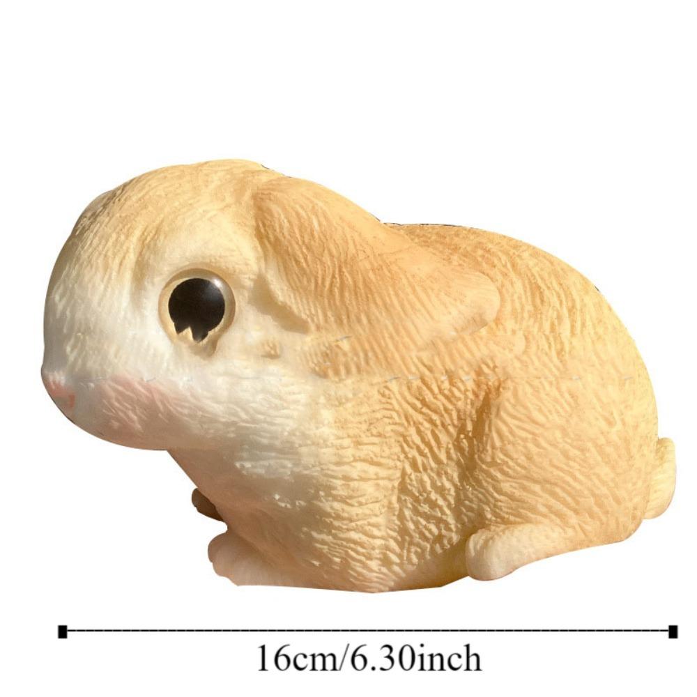 Animal Big Rabbit Squeeze Toy Cartoon Rabbit Fidget Toy Mini Ornaments