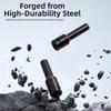 10Pcs 1/2 Inch Drive Deep Impact Socket Set Metric 8-24mm Deep Socket Set  For Electric Wrench