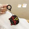 Силиконовый чехол для наушников с милым мультяшным Lucky Cat для Samsung Galaxy Buds 2 Pro Live, чехол для Galaxy Buds2 Pro, полная защита с ремешком