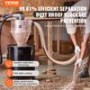 Cyclone Dust Separator w/ Tank Vacuum Cleaner Separator 4" for 50L Tank