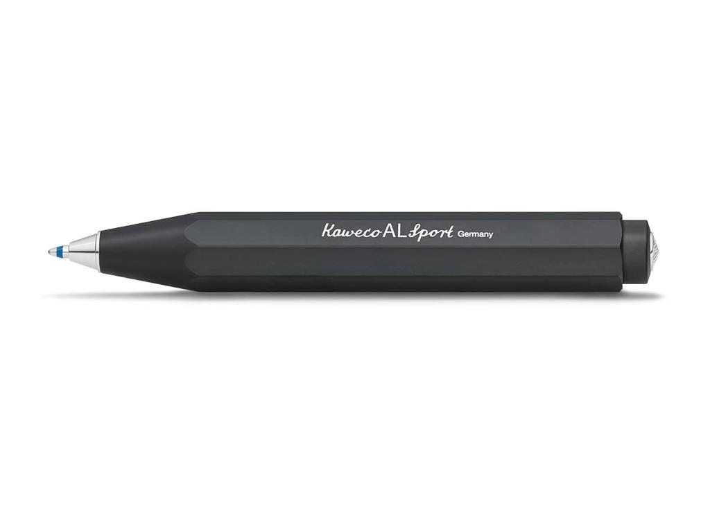 Kaweco Шариковая ручка Al Sports Black подлинный импортный продукт на масляной основе ALBP-BK