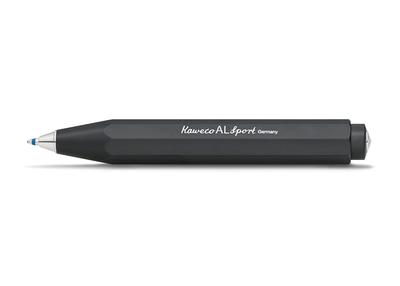 Kaweco Шариковая ручка Al Sport Официально импортированная, На масляной основе, Черная, ALBP-BK,