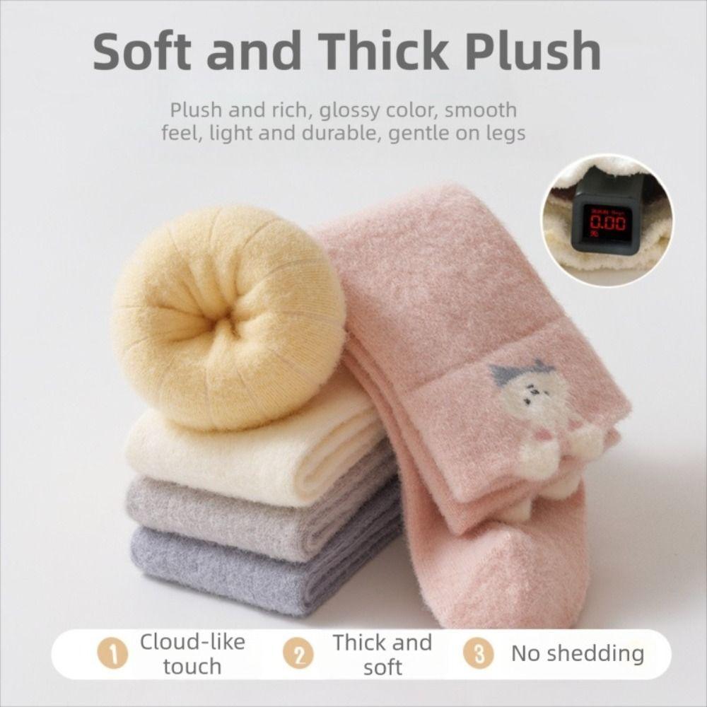 Warm Newborn Long Socks Thicken Toddler Socks New Baby Knee High Socks for 0-3 Years Old