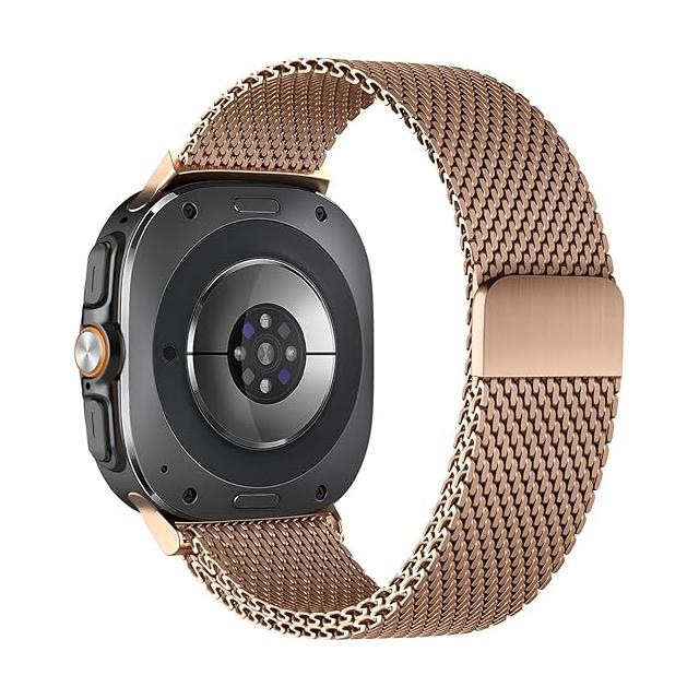 Миланский Loop Ремешок Для Samsung Galaxy Watch 8 44мм 40мм 8 classic 46мм Толстый металлический Браслет correa pulseira Galaxy Watch 8 ремешок