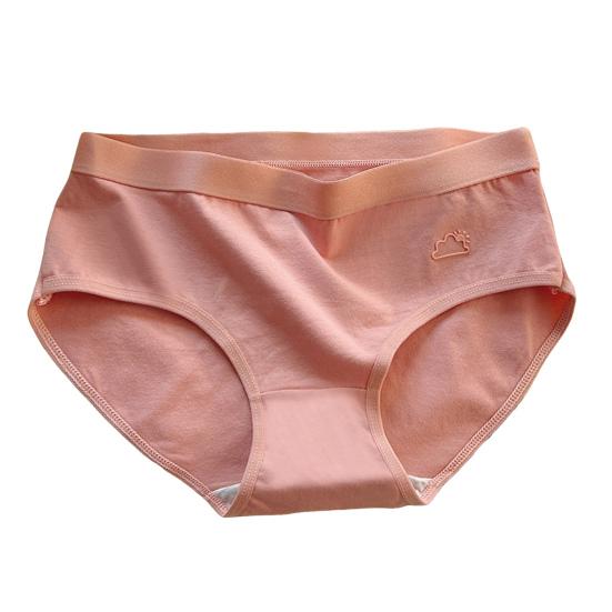 Женское хлопковое нижнее белье со средней талией, не показывающие трусики, мягкие дышащие, полностью закрывающие трусы, женские эластичные трусы