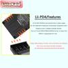 LiitoKala Lii-PD4 Сетевое PD-зарядное устройство LCD Быстрая зарядка 4 отсека для LiFePO4 3,2 В 21700/18650/AA/AAA Многоуровневая защита Автоопределение