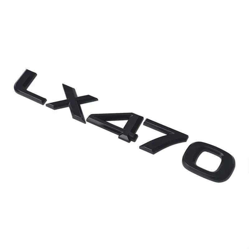 ZAG1 2026 Hot Interior Stickers ABS For Lexus LX470 LX570 Logo IS300 ES250 ES350 IS250 CT200H GS350 NX200T Car Rear Trunk Emblem Badg