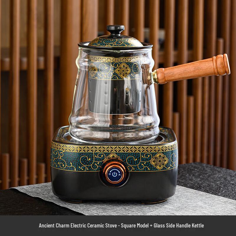 Chaxun Ancient Charm Electric Ceramic Tea Stove Set