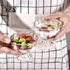 Temperature Resistant Glass Dessert Bowl, Footed Ice Cream Cup, Small Vintage Cup Parfait for Sundae, Fruit, Pudding, Condiment, Snacks, Serving