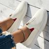 Fashion New Spring Autumn Women's Sneakers Flat Casual Shoes Slip On Ladies Loafers Plus Size 43 Vulcanized Shoes Walking Sneaker