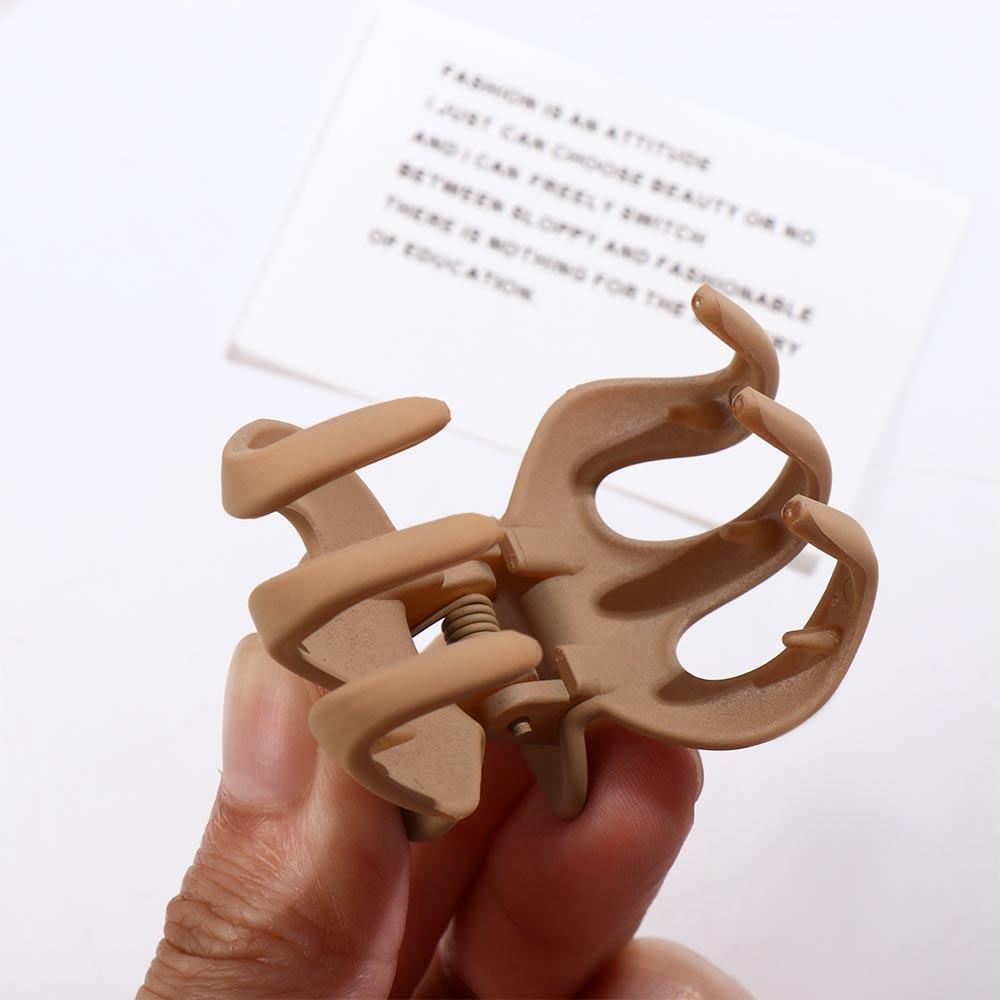 Color Pumpkin Hairpin Girls Hairpin High Ponytail Fixed Clip Korean Style Hair Clip Small Hair Claw