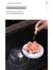 Роскошная керамическая пепельница-благовонница с пионами - Элегантный ароматический орнамент для офиса или дома, Персонализированный бизнес-сувенир с индивидуальным логотипом