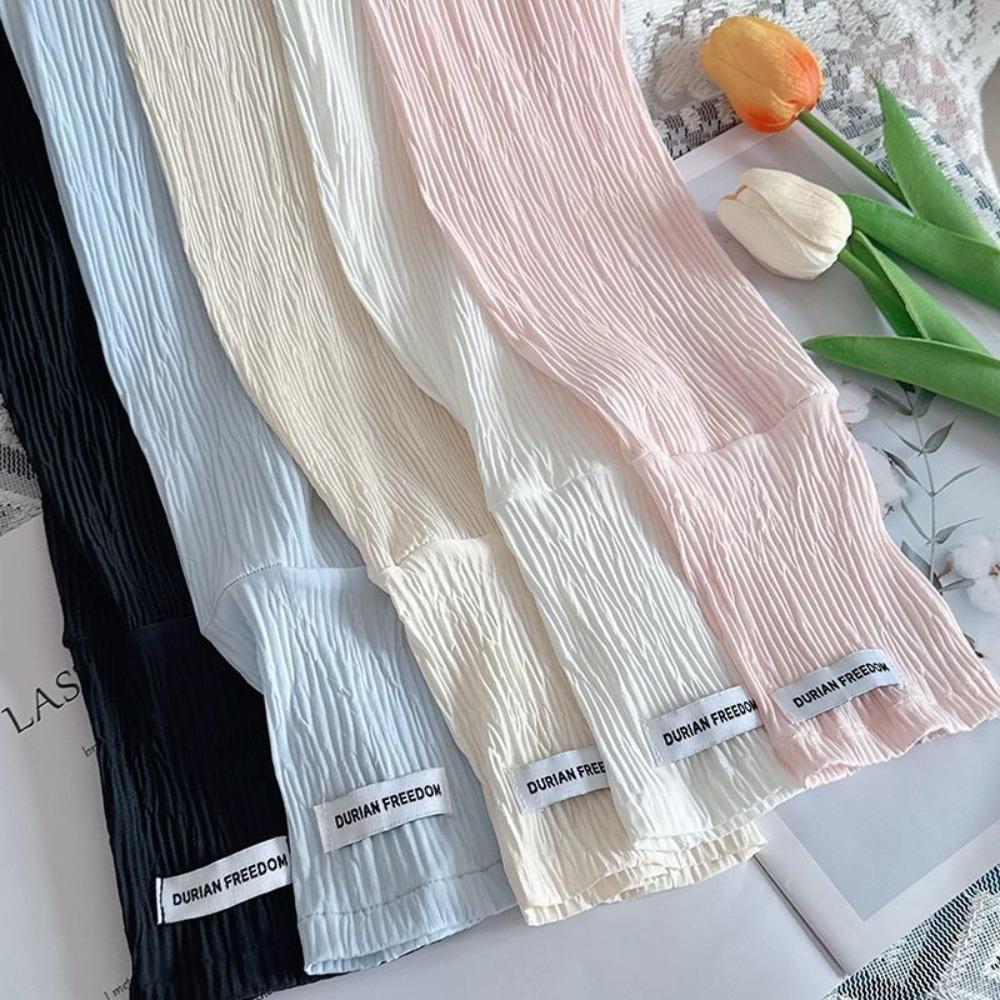 Loose Thin Arm Cover Sun Protection Cycling Arm Sleeve Fashion Ice Silk Sleeves