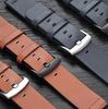 Кожаный ремешок без зазоров для Samsung Galaxy Watch 7 6 5 4 40 44 мм Ремешок с металлической пряжкой Quick fit для Galaxy Watch6 4 classic 43 47 мм
