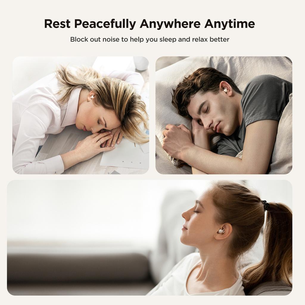 Наушники-вкладыши Joyroom Cozydots JR-TS1 Bluetooth 5.3 TWS с активным шумоподавлением - белые