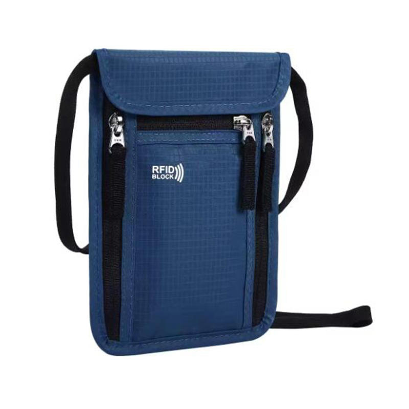 Travel Pouch Neck Wallet Family Passport Holder Organizer Case with RFID Blocking Passport Wallet Travel Wallet