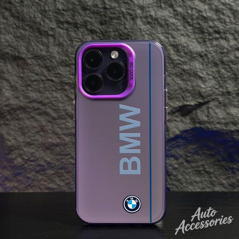 JYPK6 Multi-color Optional Phone Case Trendy Shell For IPhone 15 14 13 12 11 Pro Max For BMW Shockproof Phone Protective Cover Sticker