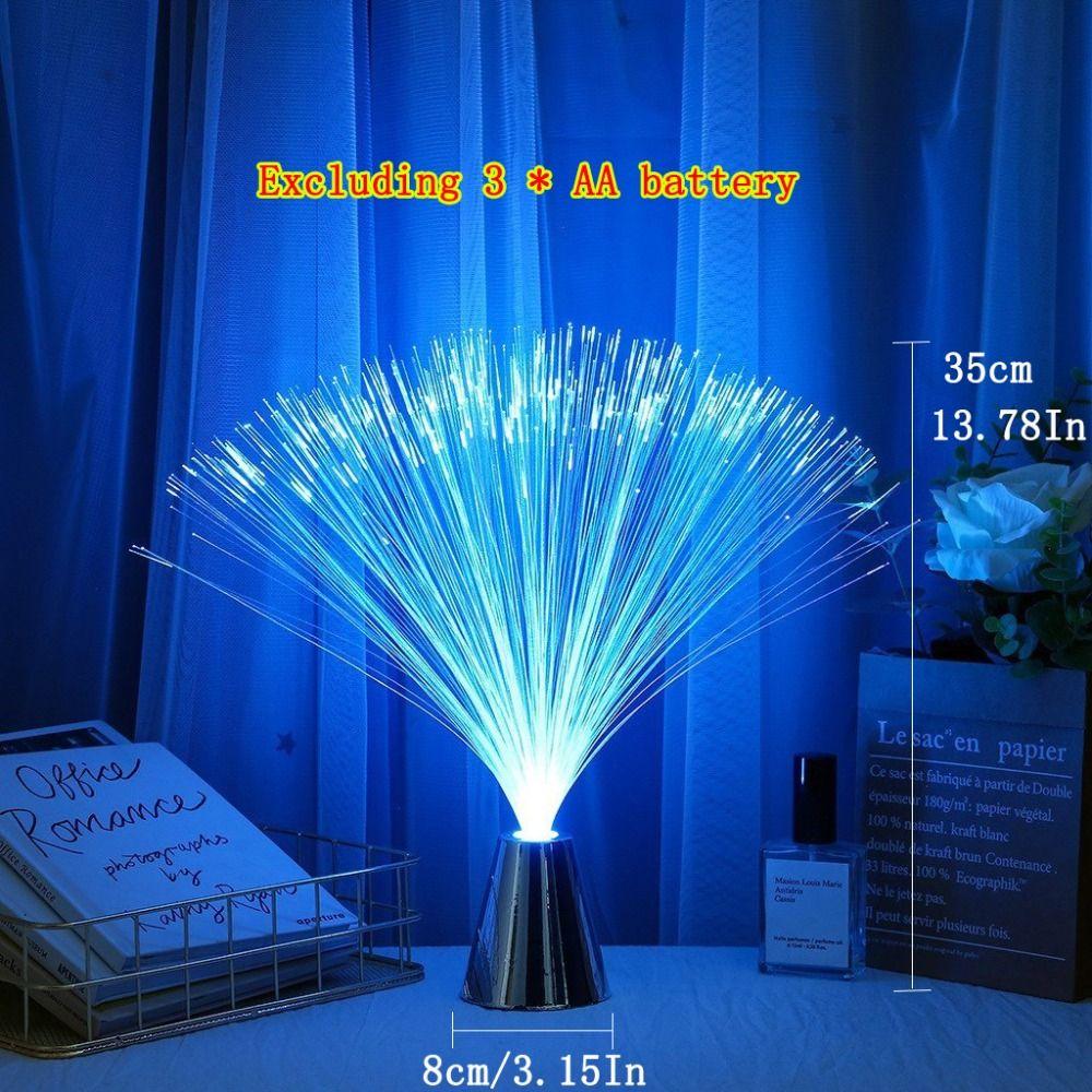 Optical Fiber LED Light Color-Changing Atmosphere Lamps Home Decor Night Lights