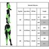 Women's Miss Go Theme Bodysuit Jumpsuit Cosplay Costume Shego Costume Halloween Female Dress Up
