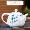 Шанци Расписанный вручную чайник из дехуаского фарфора