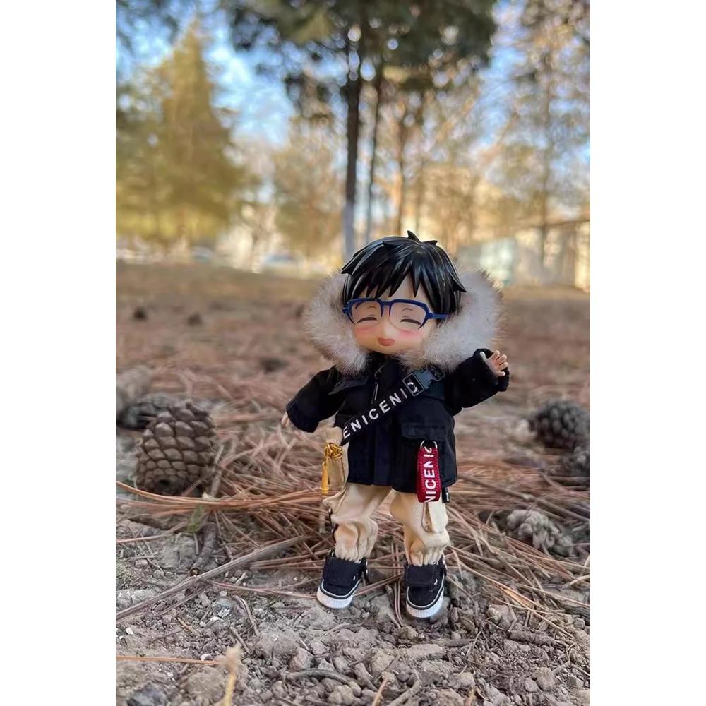 Новая мини-милая пуховая куртка хлопковая куртка пальто пальто с капюшоном об короткие носки для 1/12bjd, obitsu11, mollys, ob11 куклы обувь аксессуары