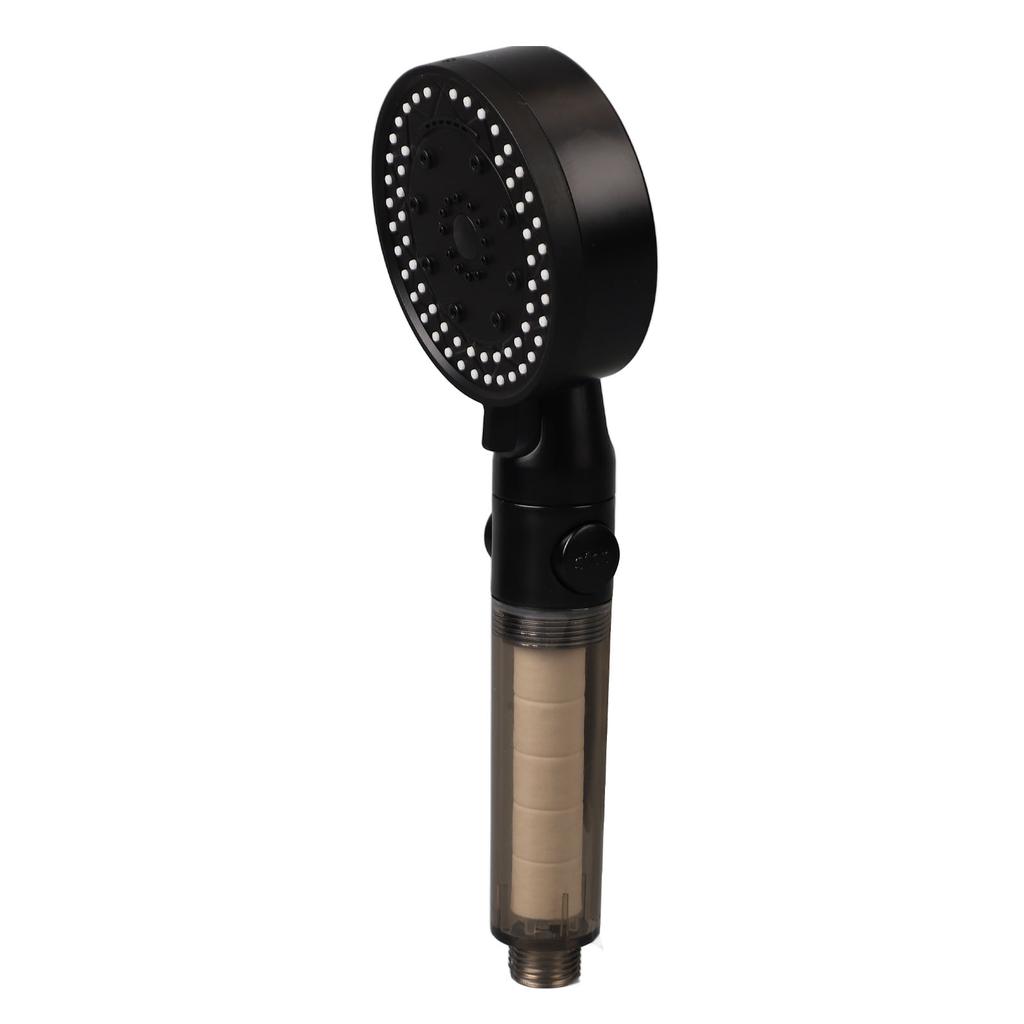 10 Modes Multifunctional Pressurized Showerhead 1/2in Threaded Interface with 1.5M Tube Double Hook