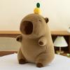 Capibara Series Capybara Plush Toy Cute Capybara Doll Throw Pillow Water Guinea Pig Doll Gift