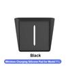 Center Console Wireless Charging Silicone Pad for Tesla Model YL 6-seater Version 2025 2026 Anti Slip YL Car Auto Accessories