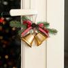 Подвеска Ручной Работы Колокольчики-Банты Ретро Рождественский Колокольчик Новогоднее Украшение для Дома