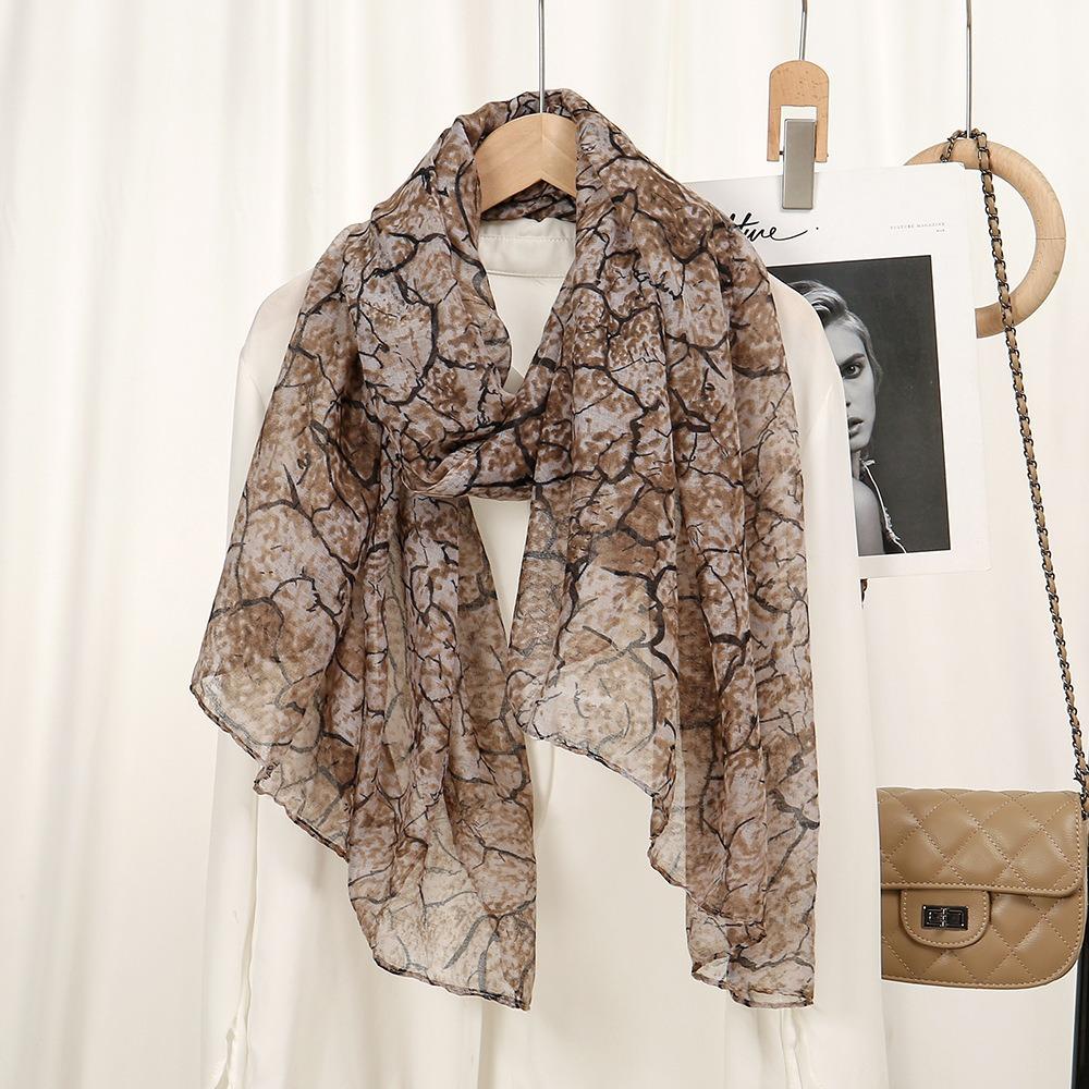 Elegant Solid Shawls Large Luxury Wrap Headscarf Fashion Organza Silk Scarf For Women Hijab