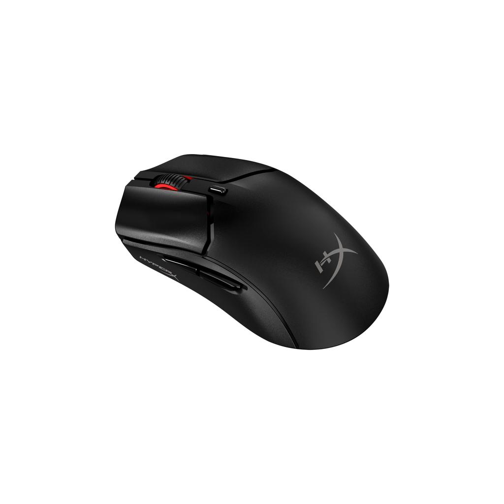 Беспроводная игровая мышь HyperX Pulsefire Haste 2 Mini для компактного и легкого двойного беспроводного подключения, длительное время работы от батареи, черная, для ПК, (59г), (Bluetooth/2.4 ГГц),
