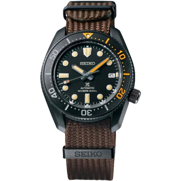 Seiko Prospex Black Series Automatic Limited Edition 1968 Reissue Мужские часы SPB255J1