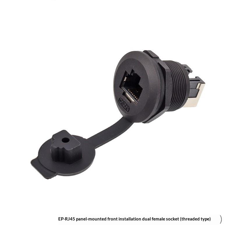Водонепроницаемый 8P8C Cat6 RJ45 Разъем Сетевого Кабеля M20 LR20 Адаптер Сигнала для Наружной Прокладки Кабеля WiFi Роутера
