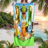 Brainrot Fashion Beach Towel: Ideal for Summer Adventures Soft, absorbent and quick drying suitable for swimming and bathing