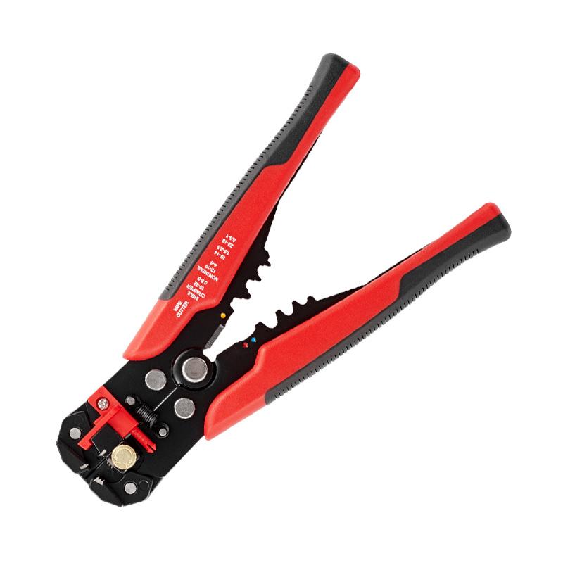 1Pc Multifunctional Wire Stripper Cable Clipper Crimping Pliers Quick Stripping Wire Pliers Electrical Tool for Stripping Wires