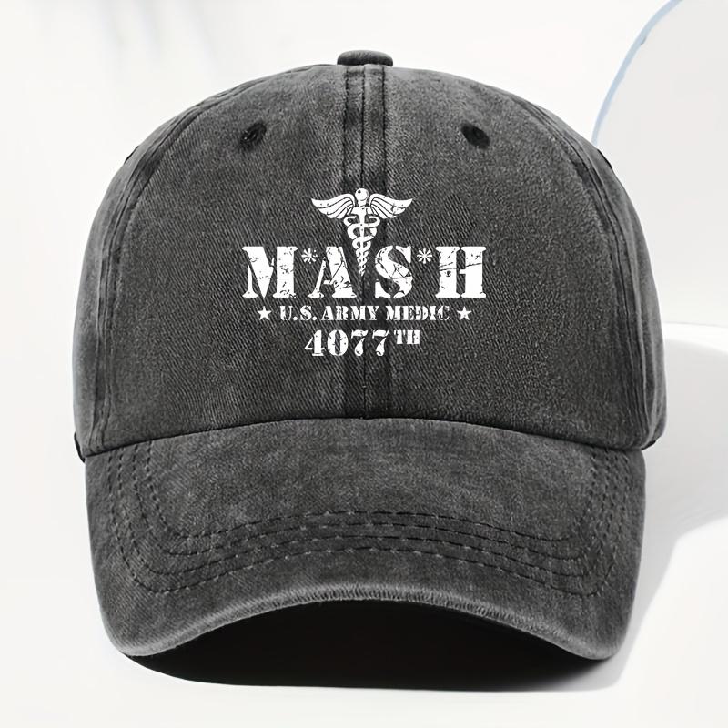 Fashion Printed Baseball Cap Retro Dad Hat Outdoor Casual Sun Hat