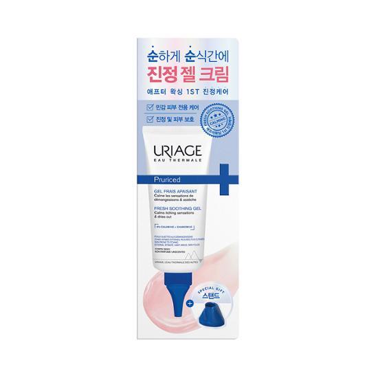 Uriage Pruriced свежий успокаивающий гель-крем 100 мл специальный (+ подставка предусмотрена)