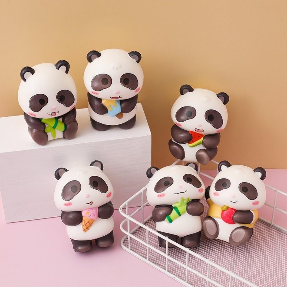 Slow Rising Panda Stress Relief Toy Kawaii Panda Squeeze Toy Slow Rise Toy for Home Decompression